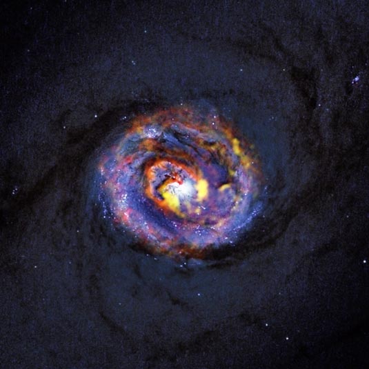 Spiral galaxy NGC1433 in Horologium from the ESO